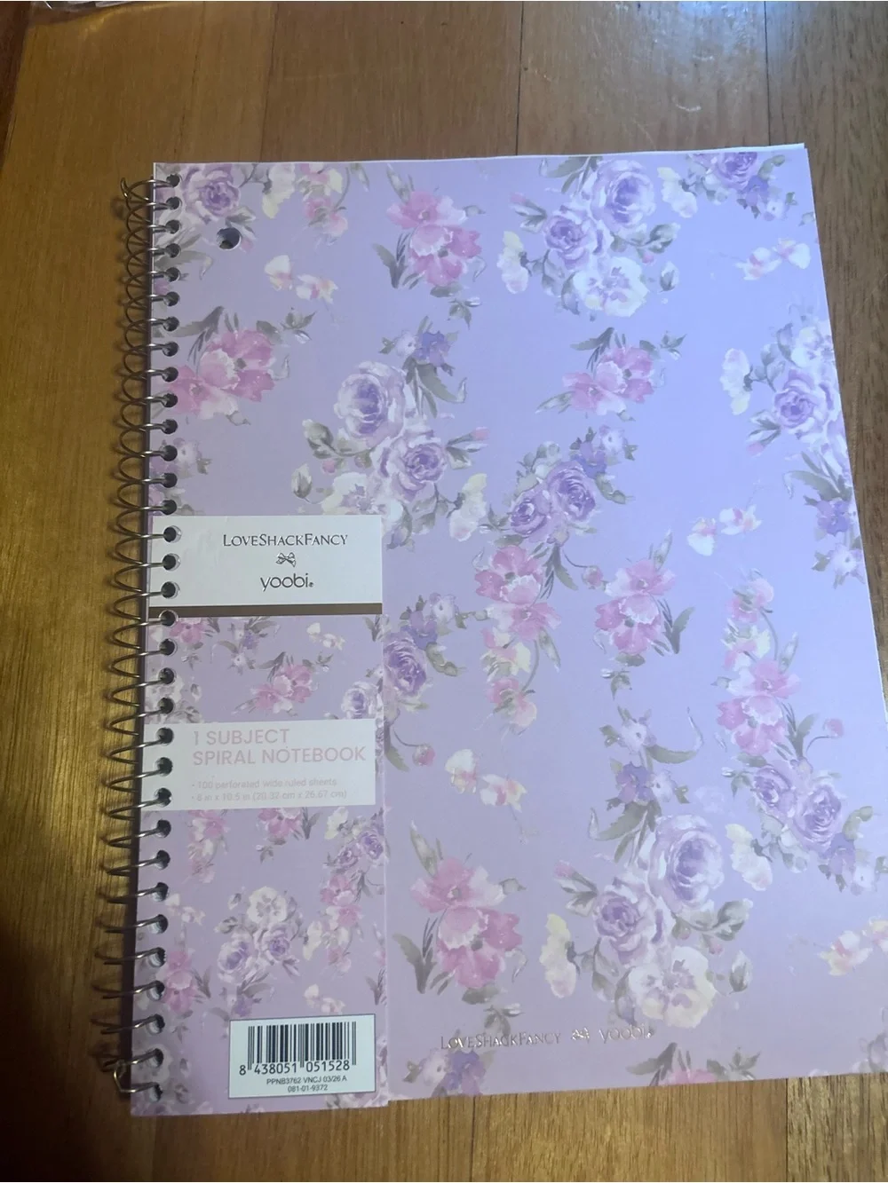 LoveShackFancyxTarget School Supplies: notebooks, folders, mini notebooks, pins